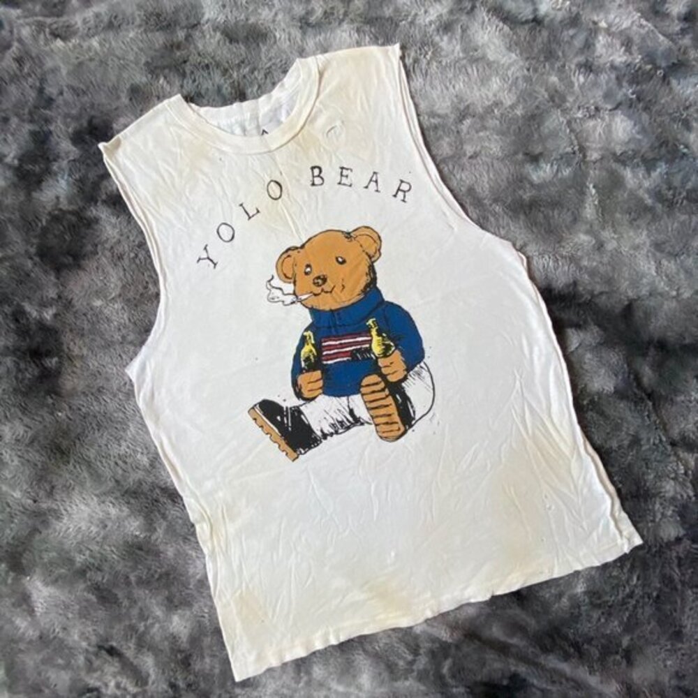 UNIF Yolo Bear Muscle Tee